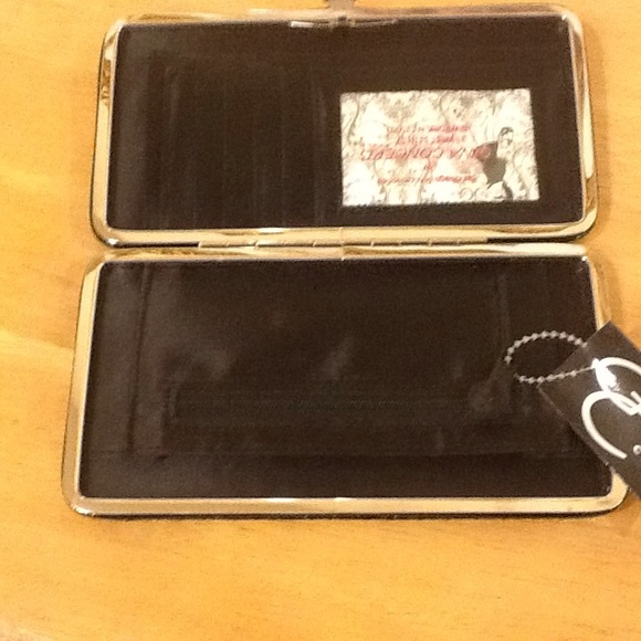 Gina Concepts Billfold black NWT - Picture 6 of 6
